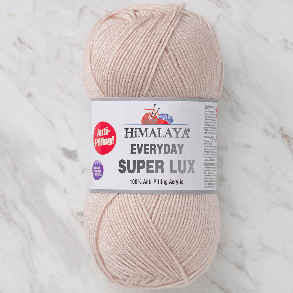 Himalaya Everyday Super Lux Açık Bej El Örgü İpi - 73403